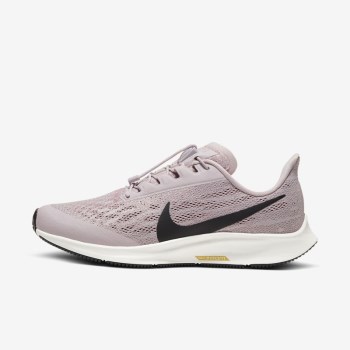 Nike Air Zoom Pegasus 36 FlyEase - Női Futócipő - Platina Lila/Lila/Fekete